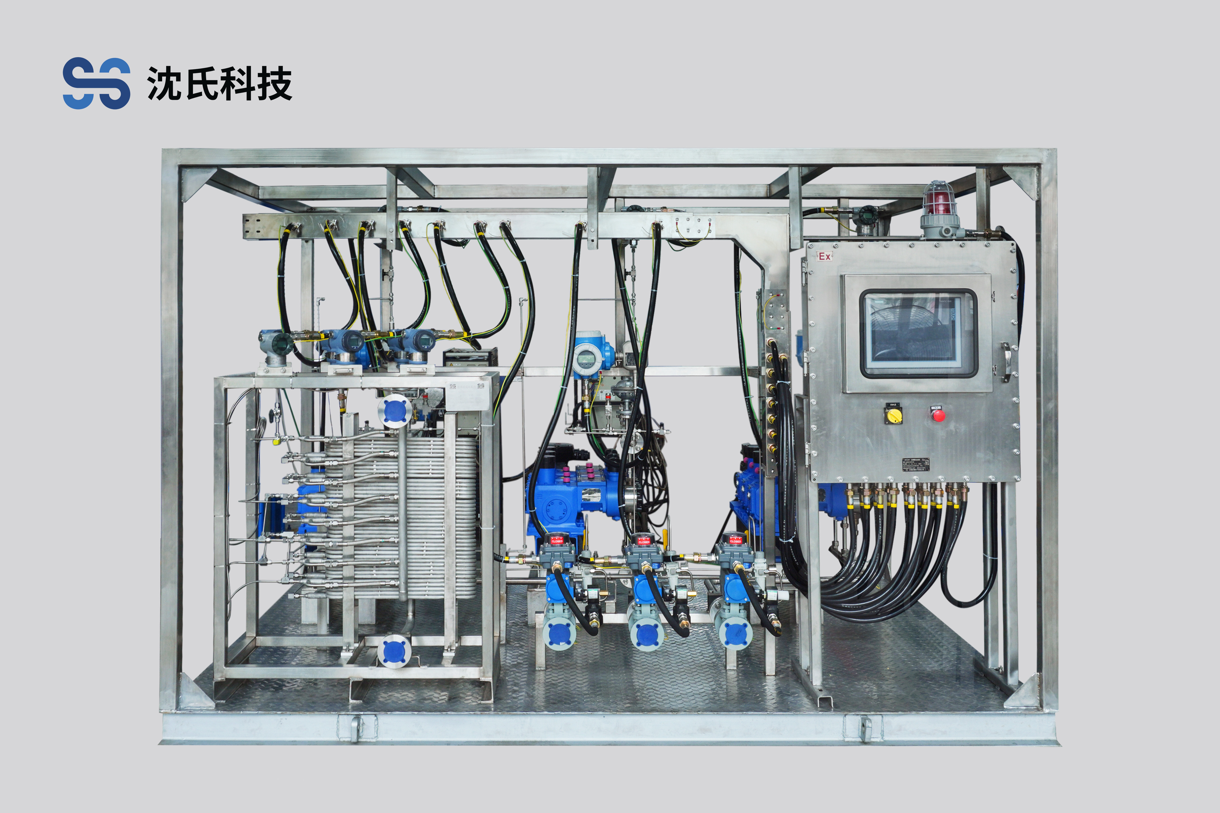 微连续流撬装系统