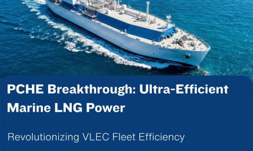 La tecnologia PCHE di Shenshi consente alla flotta leader di VLEC di raggiungere un'efficienza rivoluzionaria nel GNL marino