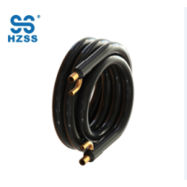 HZSS single system copper tube in tube pipe coaxial marine evaporator heat pump heat exchanger