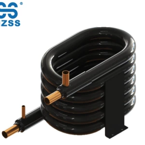 China tubo coaxial del cambiador de calor del acero inoxidable de la bobina coaxial de la eficacia alta en tubo