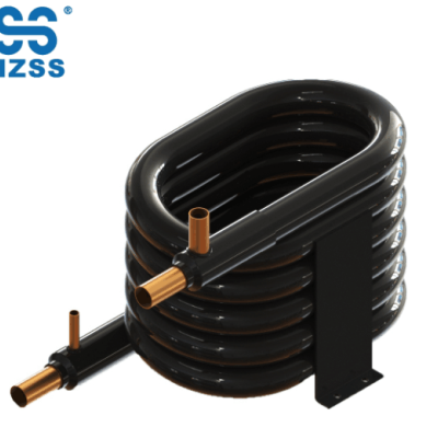 China high efficiency coaxial coil stainless steel copper heat exchanger tube in tube