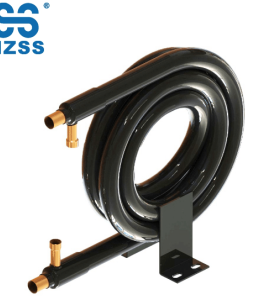 HZSS hot selling tube in tube coaxial coil stainless steel and copper pipe heat exchanger