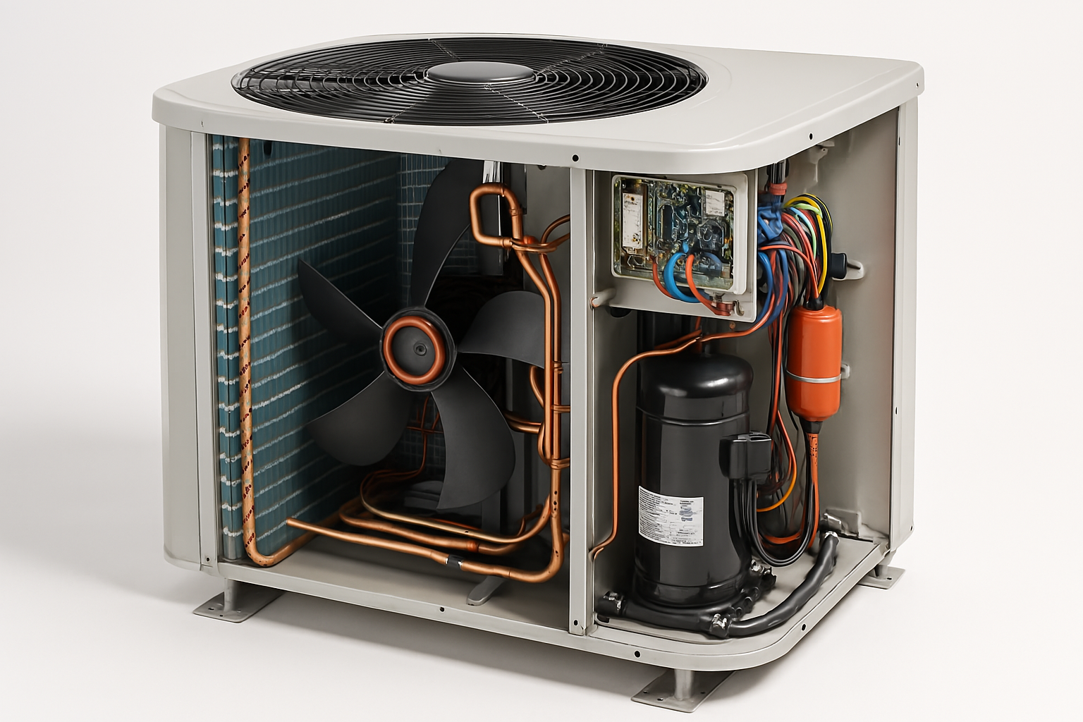 Shenshi coaxial heat exchanger in an HVAC system