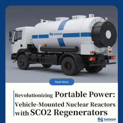 Revolutionizing Portable Power: Vehicle-Mounted Nuclear Reactors with SCO2 Regenerators
