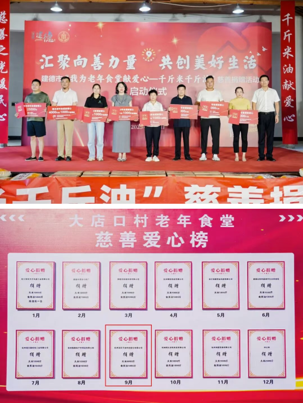 慈善爱心榜