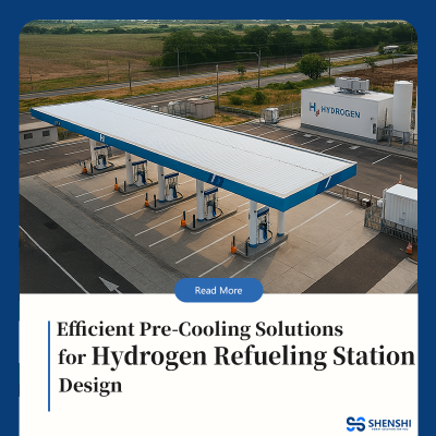 Efficient Pre-Cooling Solutions for Hydrogen Refueling Station Design