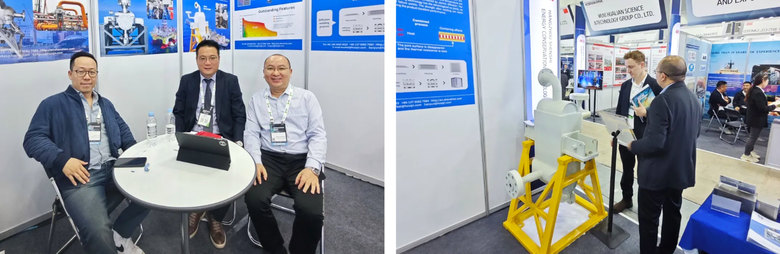 韩国海事展现场