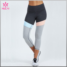 Wholesale Nylon Spandex Yoga Wear Dry Fit Custom Women Compression Pants