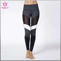 OEM Factory Nylon Spandex Moisture Wicking Women Mesh Custom Yoga Wear Wholesale