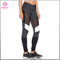 OEM Factory Nylon Spandex Moisture Wicking Women Mesh Custom Yoga Wear Wholesale