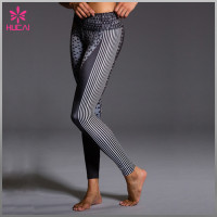 Wholesale Polyester Spandex Leggings Custom Women Sublimation Fitness Wear