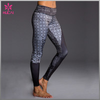 Wholesale Polyester Spandex Leggings Custom Women Sublimation Fitness Wear