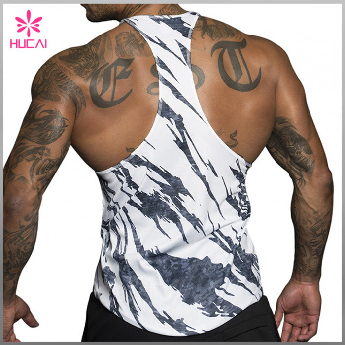 Wholesale Racerback Dry Fit Tank Top Muscle Fit Custom Fitness Clothing ...