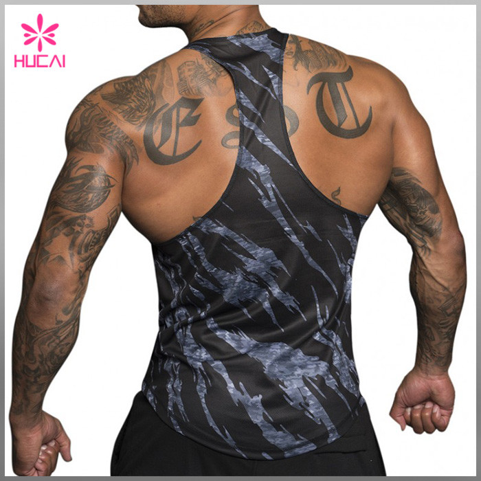 Wholesale Racerback Dry Fit Tank Top Muscle Fit Custom Fitness Clothing ...