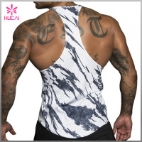 Wholesale Racerback Dry Fit Tank Top Muscle Fit Custom Fitness Clothing Men