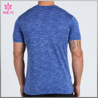 Wholesale Polyester Spandex T Shirts Custom Dry Fit Fitness Clothes Men Running