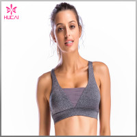 Wholesale V Front Design Yoga Wear Quick Dry Women Sexy Gym Bra