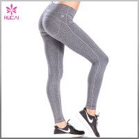Full Length Nylon Spandex Gym Tights Leggings Dry Fit Yoga Pants Women