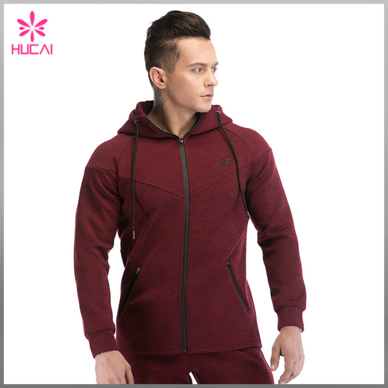 OEM Factory Gym Wear Custom Cotton Sports Fleece Hoodie Men