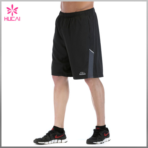 Wholesale 100% Polyester Gym Clothing Dry Fit Mens Running Shorts