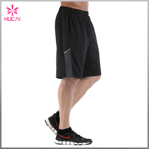 Wholesale 100% Polyester Gym Clothing Dry Fit Mens Running Shorts