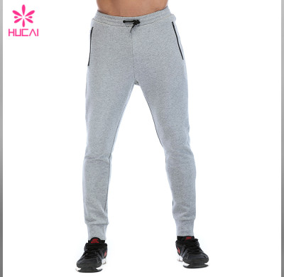 OEM Slim Fit Pants Wholesale Men Jogger French Terry Sweatpants Outfits
