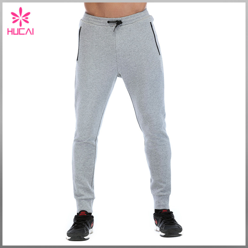 OEM Slim Fit Pants Wholesale Men Jogger French Terry Sweatpants Outfits