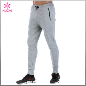 OEM Slim Fit Pants Wholesale Men Jogger French Terry Sweatpants Outfits