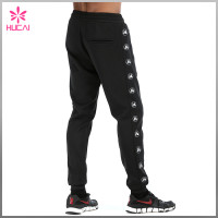 Custom Jogger Cheap Streetwear Sweatpants With Stripe Mens Wholesale