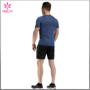 Cheap Custom Dry Fit Raglan Sleeve Mens Compression T Shirt Running