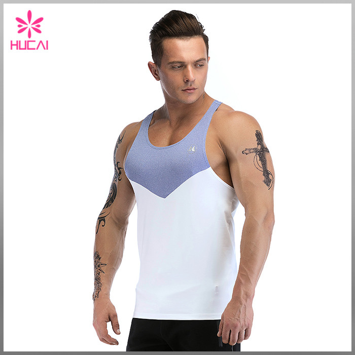 Wholesale Custom Plain Stringer Dry Fit Y Back Mens Gym Singlet ...