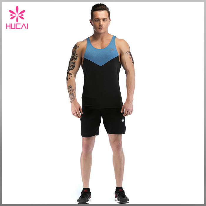Custom Workout Clothing Mens Plain Stringer Singlet Wholesale Gym ...