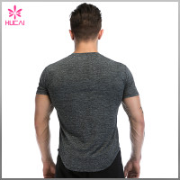 Custom Slim Fit Workout Apparel Mens Round Bottom Running T Shirts