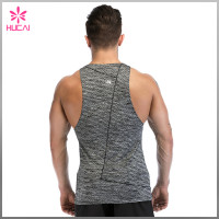 Wholesale Slim Fit Tank Top Dry Fit Mesh Gym Singlet Mens Printing