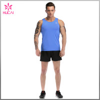 Wholesale Slim Fit Gym Tank Top Mens Dry Fit Running Apparel