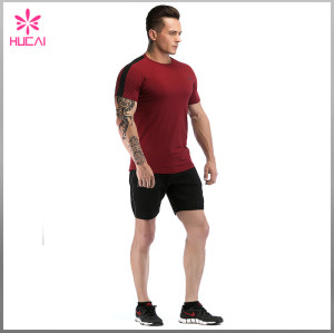 Custom Gym Clothing Dry Fit Muscle T Shirt Men Wholesale