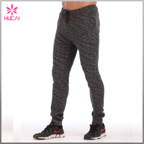 Wholesale Cotton Polyester Sweat Pants Custom Mens Gym Joggers