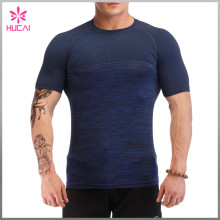 Wholesale Gym Clothing Short Sleeve Custom Men Compression Shirt