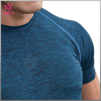 Wholesale T Shirt Gym Clothing Men Short Sleeve Training Top