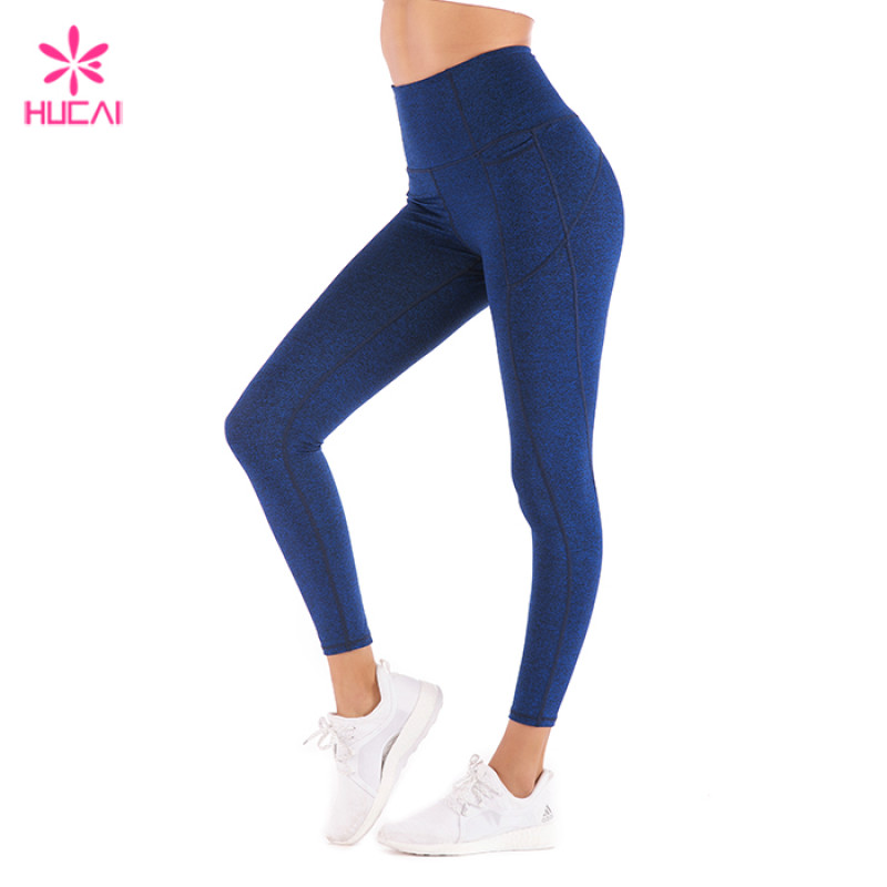 Cheap Wholesale Gym Leggings High Waist Dry Fit Women's Athletic Tights