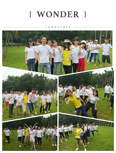The ourdoor competition of hucai sportswear co.,ltd for mid-autumn festival