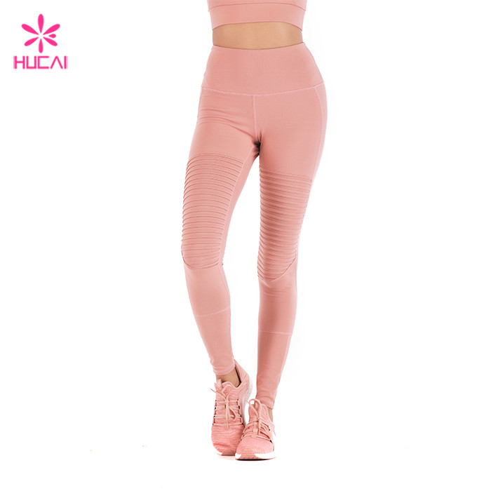 Pleated Yoga Pants