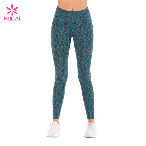 Wholesale Supplier Space Dye Leggings Dry Fit Women Yoga Wear Manufacturer