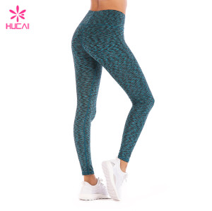 Wholesale Supplier Space Dye Leggings Dry Fit Women Yoga Wear Manufacturer