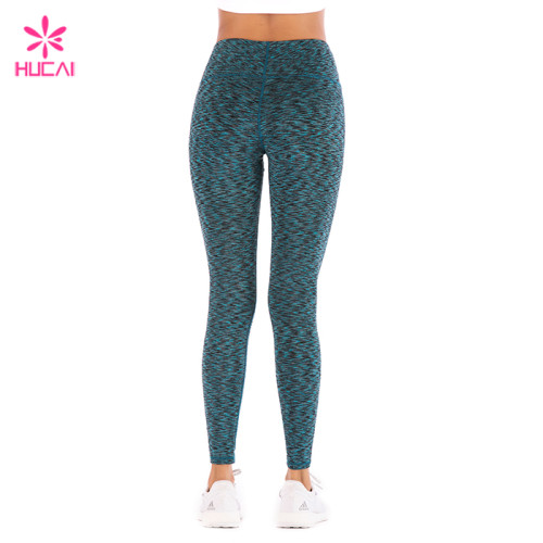 Wholesale Supplier Space Dye Leggings Dry Fit Women Yoga Wear Manufacturer