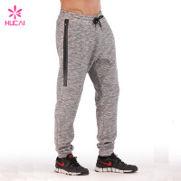 Hucai Supplier Custom Sweatpants Fleece Tech Mens Side Stripe Jogger Pants Manufacturer