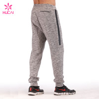 Hucai Supplier Custom Sweatpants Fleece Tech Mens Side Stripe Jogger Pants Manufacturer