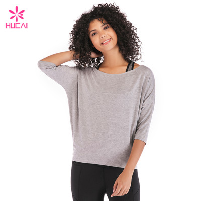 OEM China Factory Modal Spandex Yoga Wear Women Custom Wholesale Gym Clothing Manufacturer