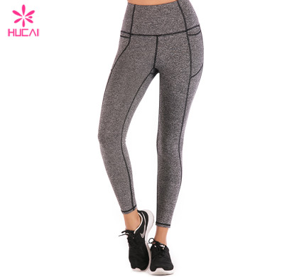 Wholesale Manufacturer Yoga Leggings Nylon Spandex Women Custom Compression Tights Supplier