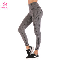 Wholesale Manufacturer Yoga Leggings Nylon Spandex Women Custom Compression Tights Supplier